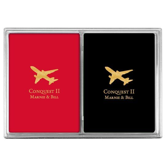 Airliner Double Deck Playing Cards